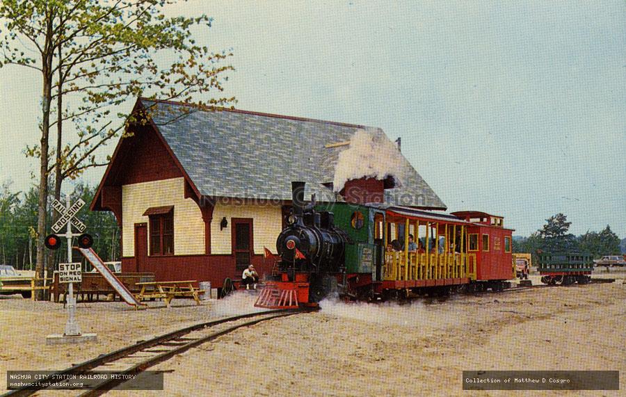 Postcard: Steam Village - Route 11, Gilford, New Hampshire